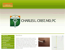 Tablet Screenshot of drcharlescrist.net